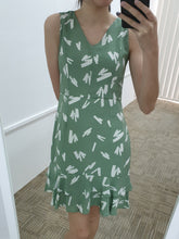 Printed Dropwaist Dress - Ferlicious